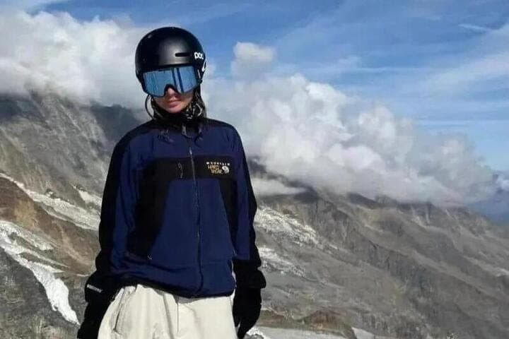 Lana Prusakova prepares for the World Cup at an altitude of 3500 meters in Switzerland