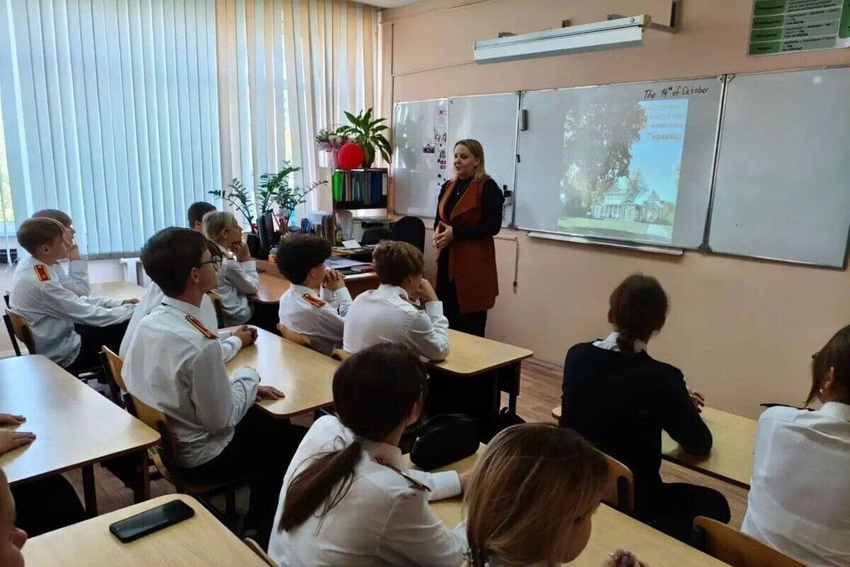 The investigator conducted a lesson of local studies for Penza cadets