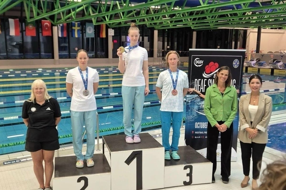 Astrakhan women became medalists of the European swimming championship