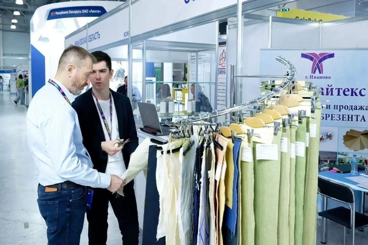 Ivanovo enterprises showed textile products at the international exhibition