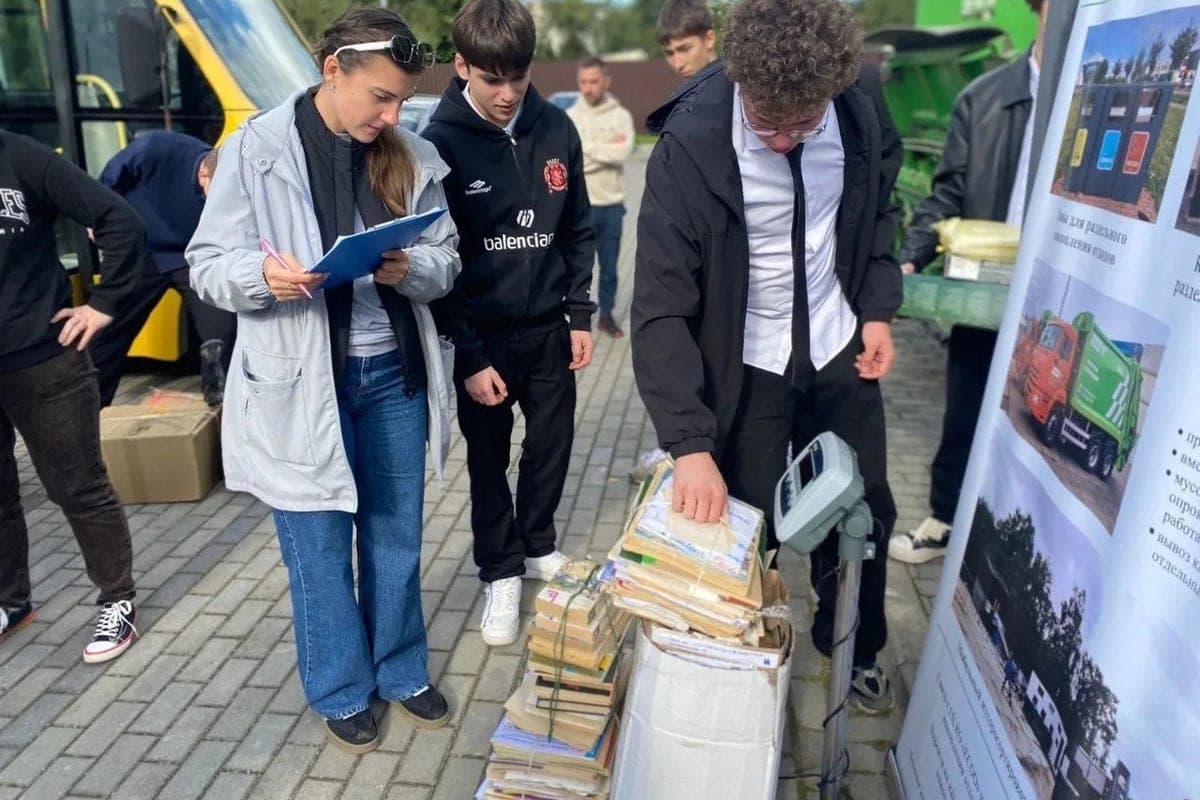 В Калининградской области собрали более 61 тонны макулатуры