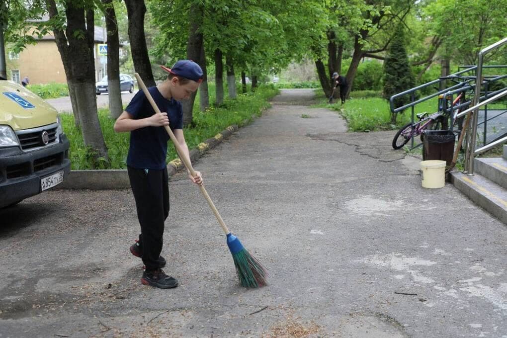 In the summer, almost four thousand young Vologda residents were employed