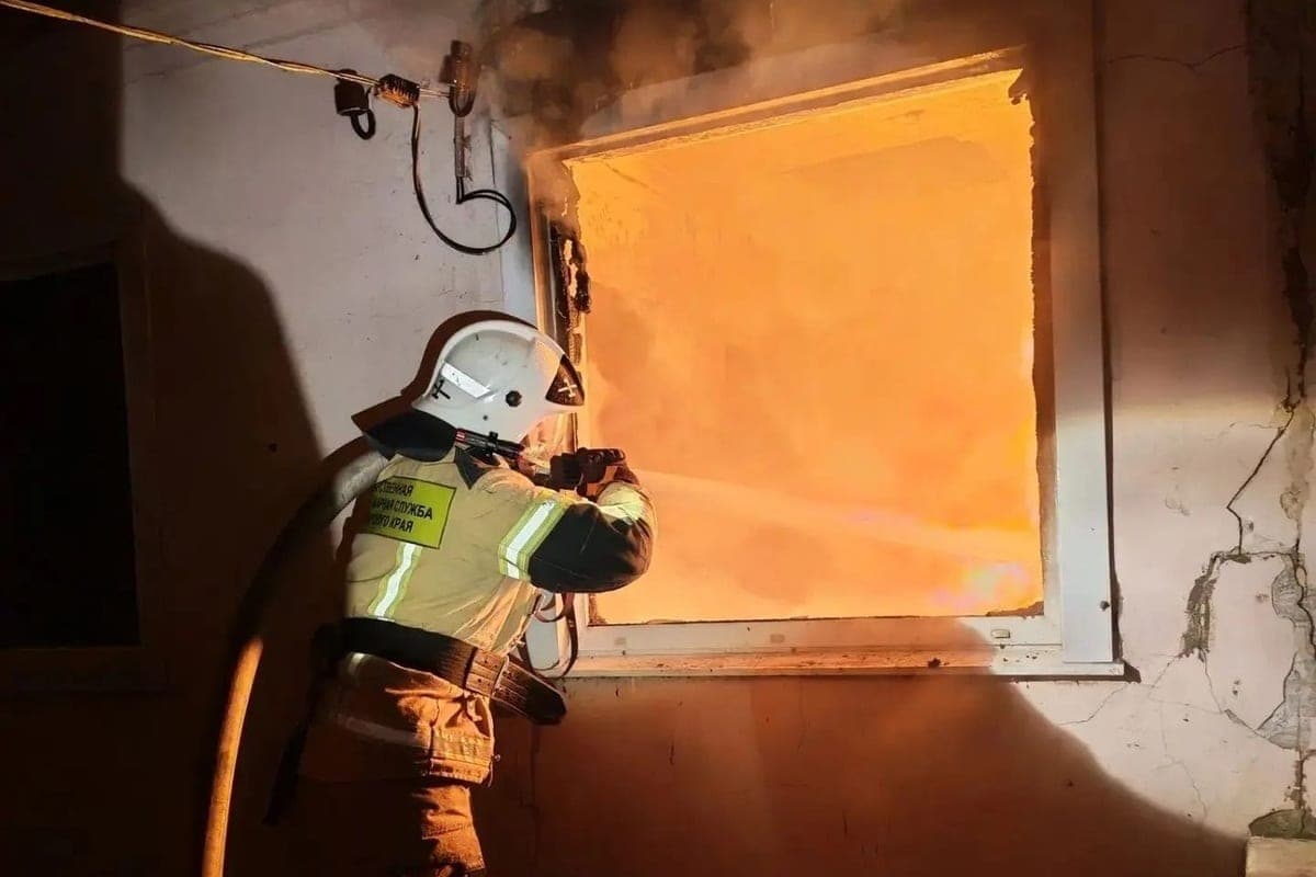 Residential house burned down on October 28 in the Abinsky district