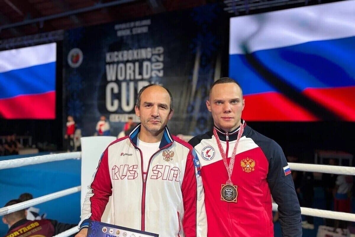 Chelyabinsk Alexander Luzgin won the title of world champion in kickboxing