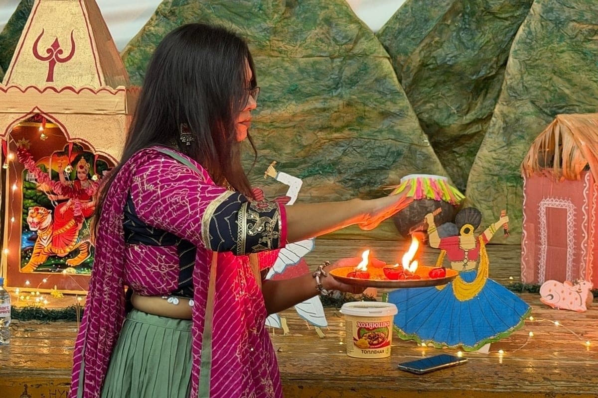 In Smolensk celebrated Autumn Navratri