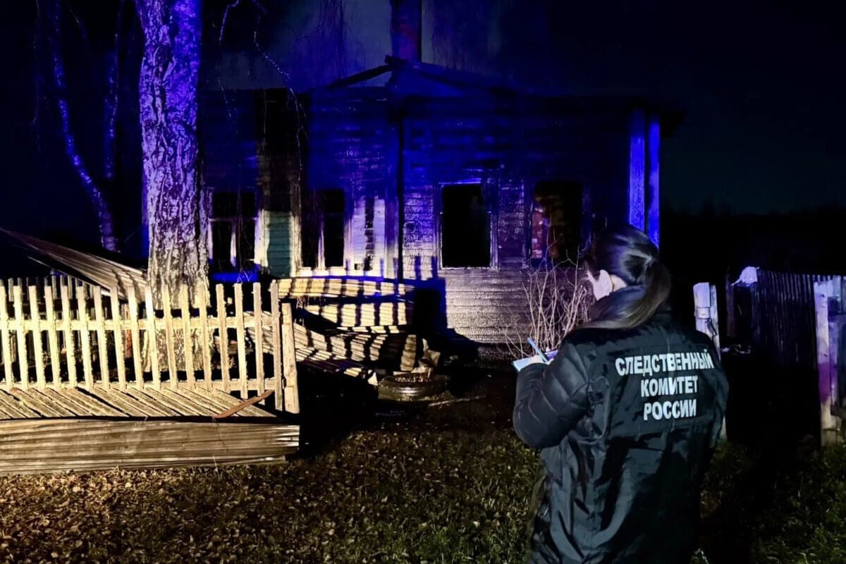 Man killed in fire in Vytegorsky district