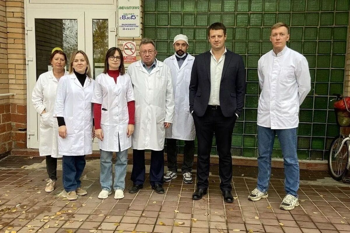 Ryazan road train "Health" visited the Klepikov district