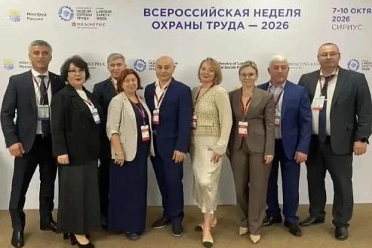 The representative of Kalmykia participates in the All-Russian week of labor protection 2026