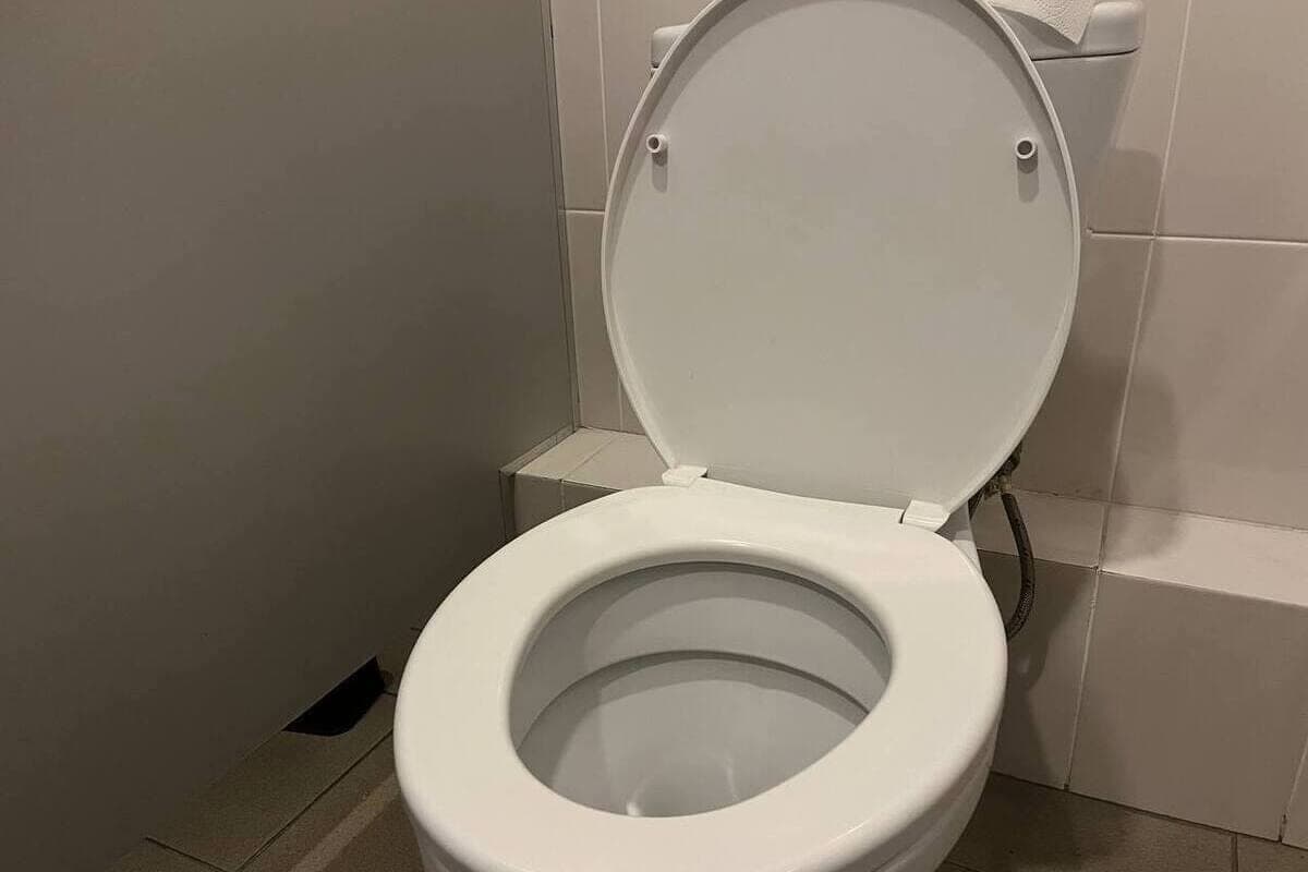 School No. 147 in St. Petersburg received a warning because of toilets without doors