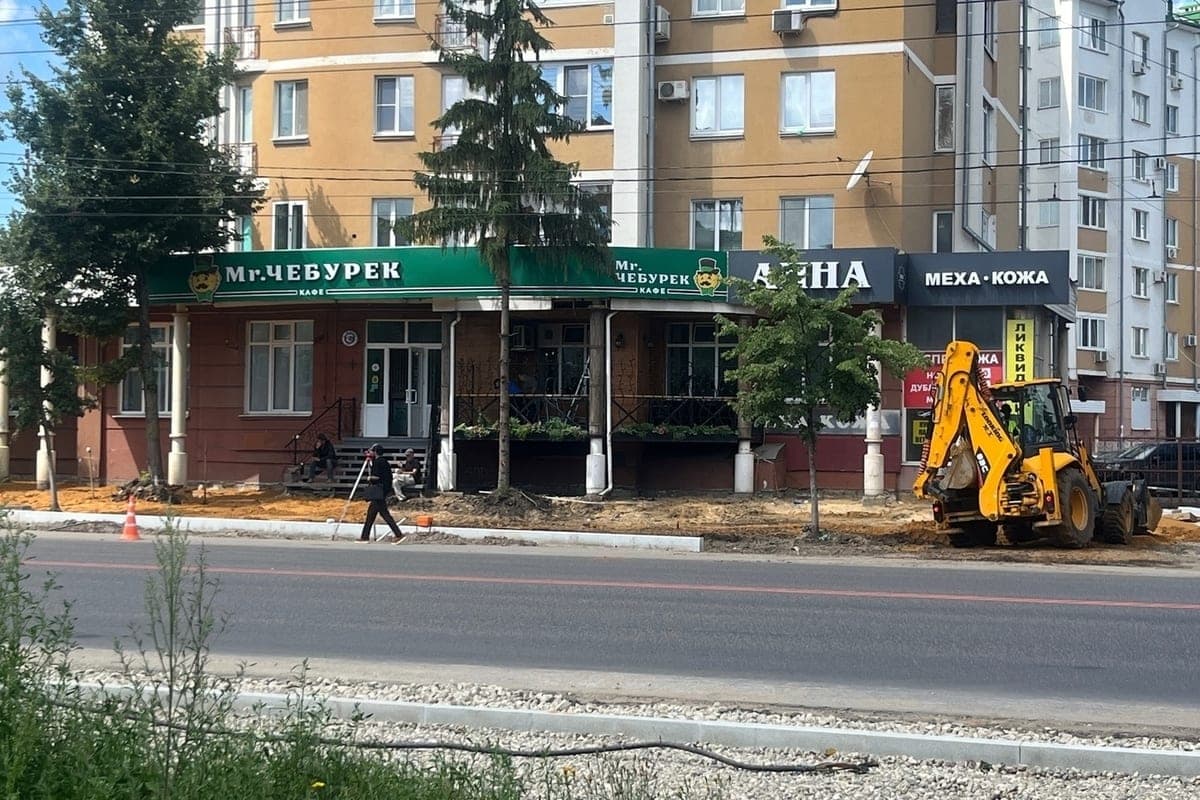 In Orel soll die Verbesserung der Komsomolskaja-Straße bis Mitte November abgeschlossen sein