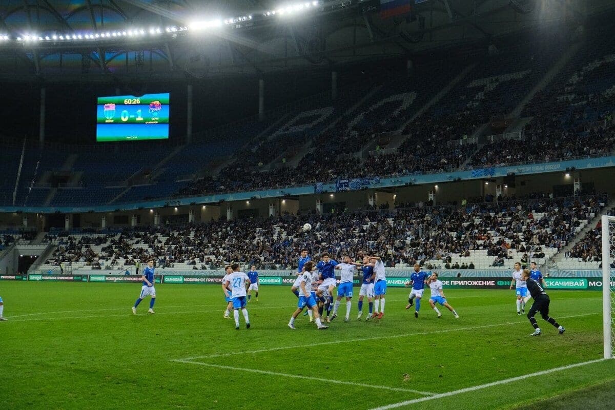 Rotor lost to Sochi in the home match of the First League