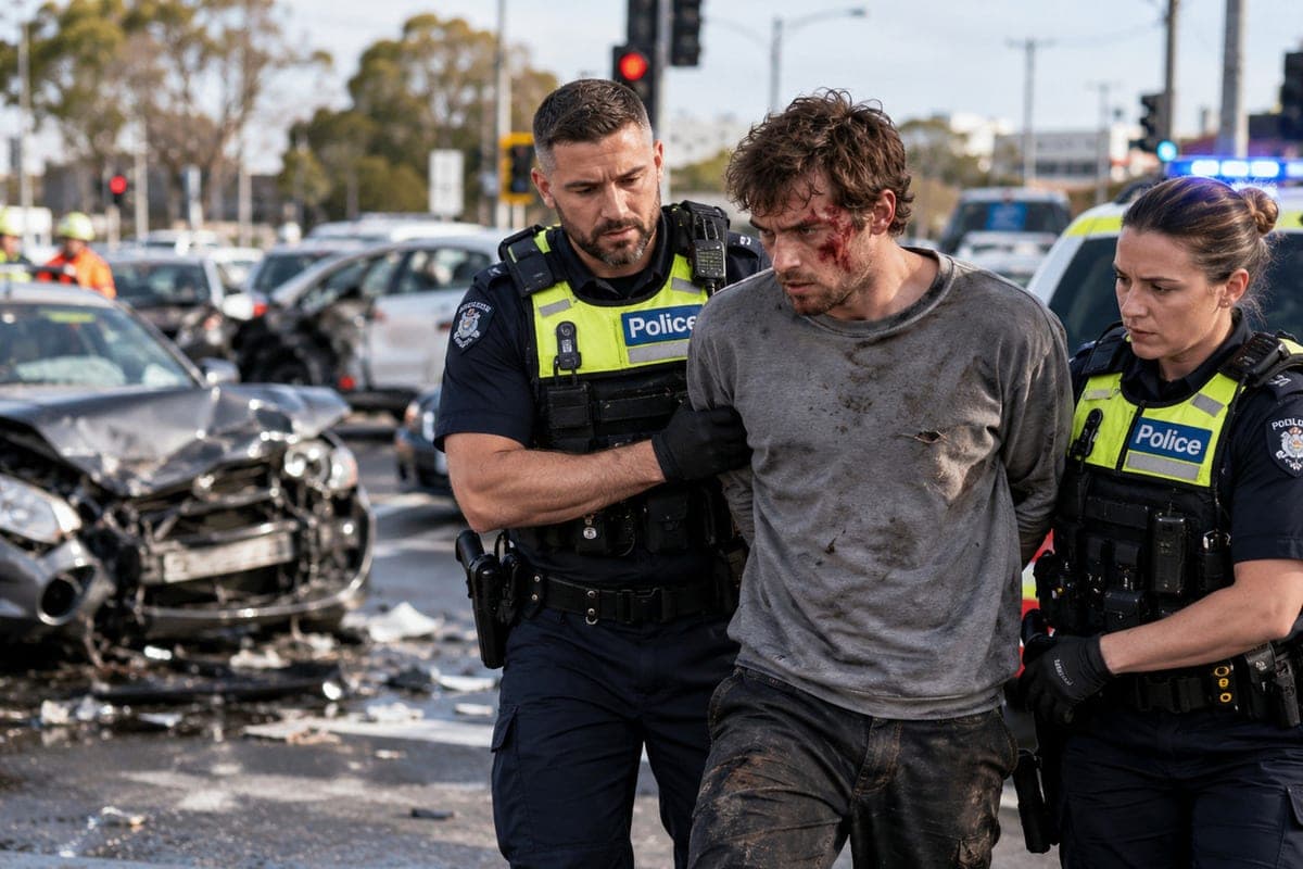 Man with axe hit by car after trying to hijack car