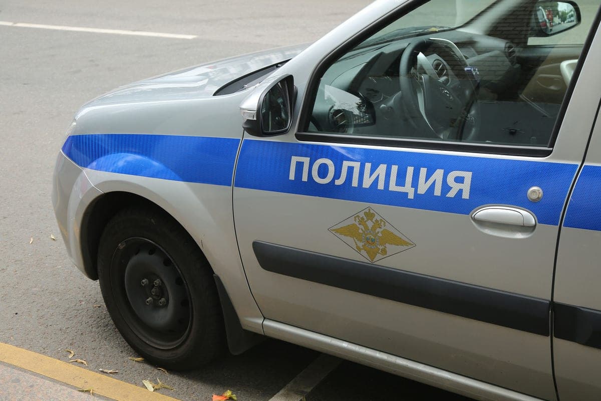 Man set fire to taxi in Moscow city