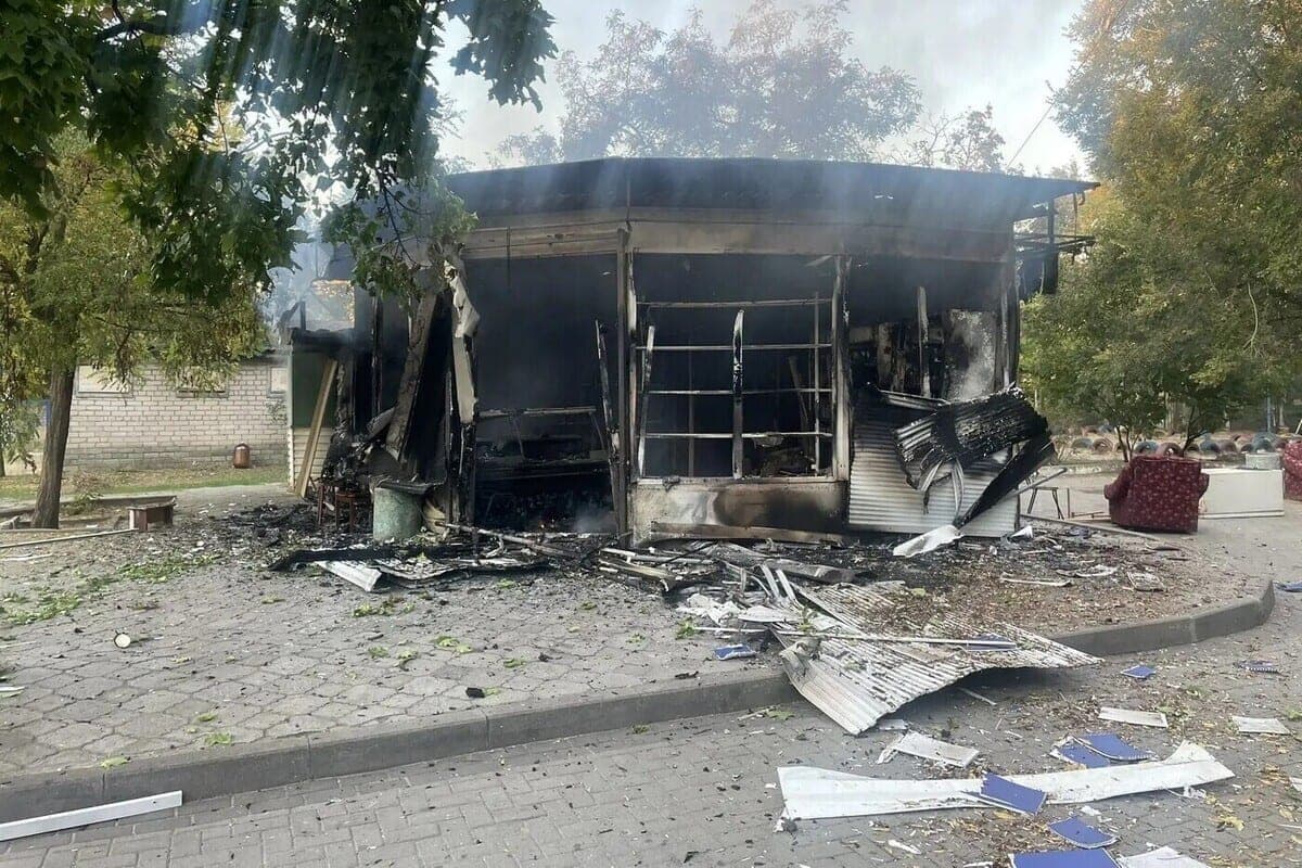 In Energodar, drones attacked the owl store