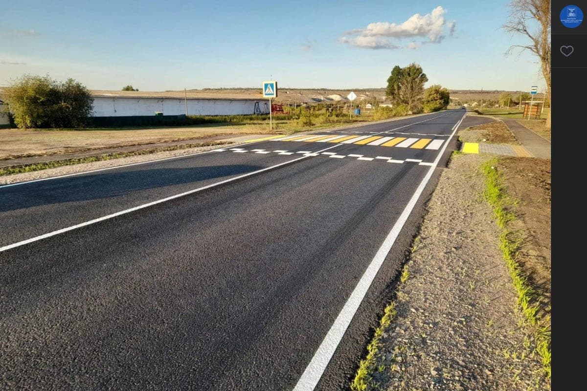 In the Rovno district, the repair of the road under the national project was completed
