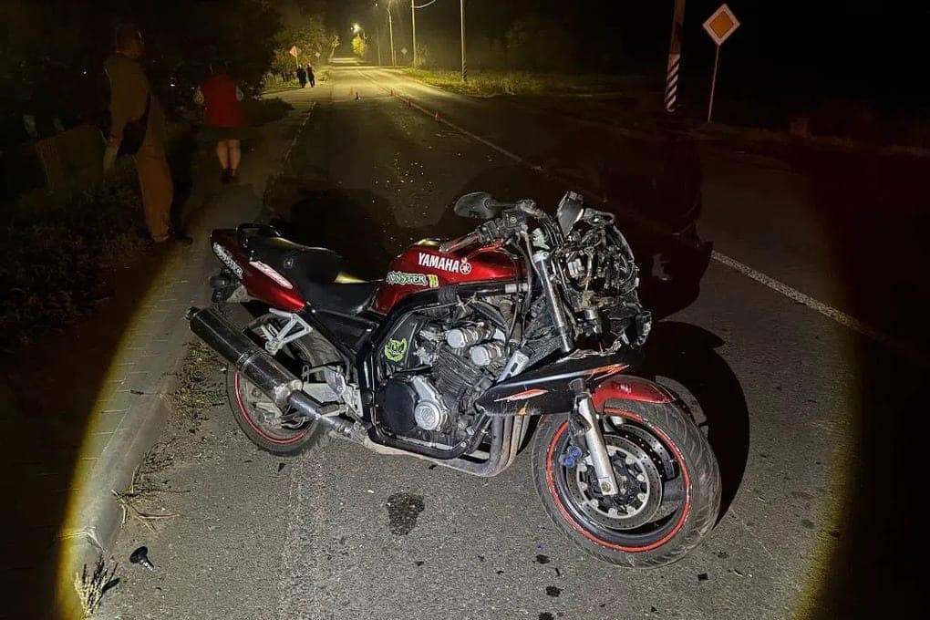 In der Region Orel machte ein 14-jähriger Teenager auf einem Motorrad einen Unfall