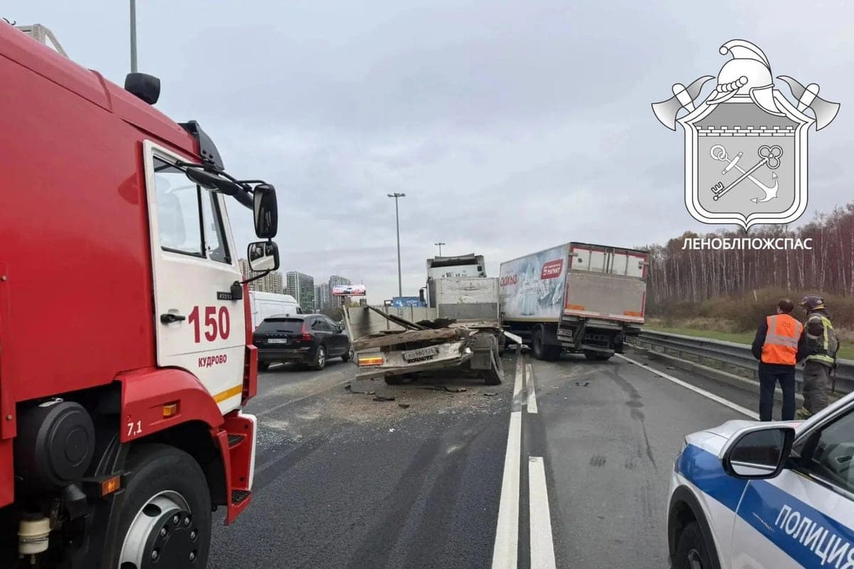 To eliminate the consequences of the accident, the specialists of Lenoblpozhspas left for a day 4 times