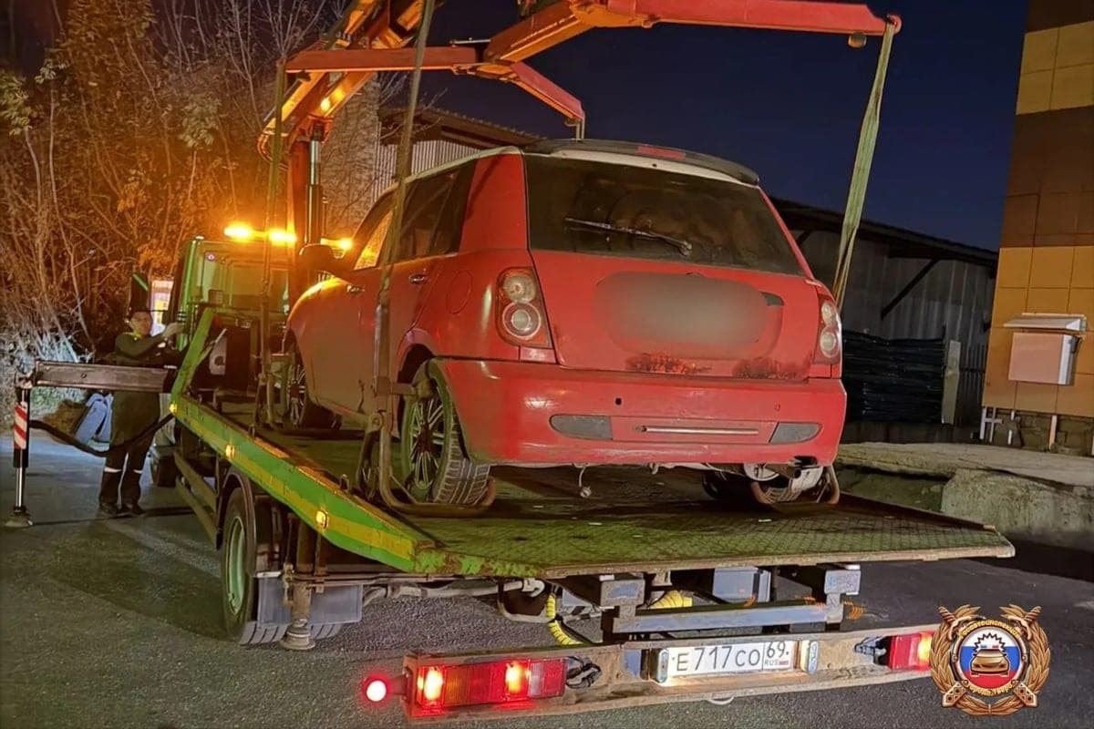 Five insane drivers were detained on the roads of Tver over the weekend