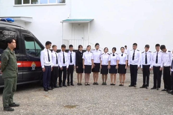 In Kalmykia cadets tried on the role of criminologists