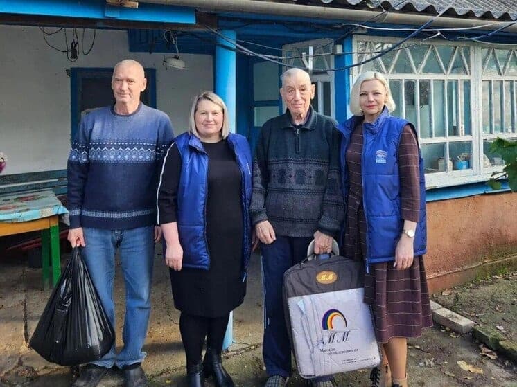 In Chaplin district congratulated on the 90th anniversary of Pavel Samofalov