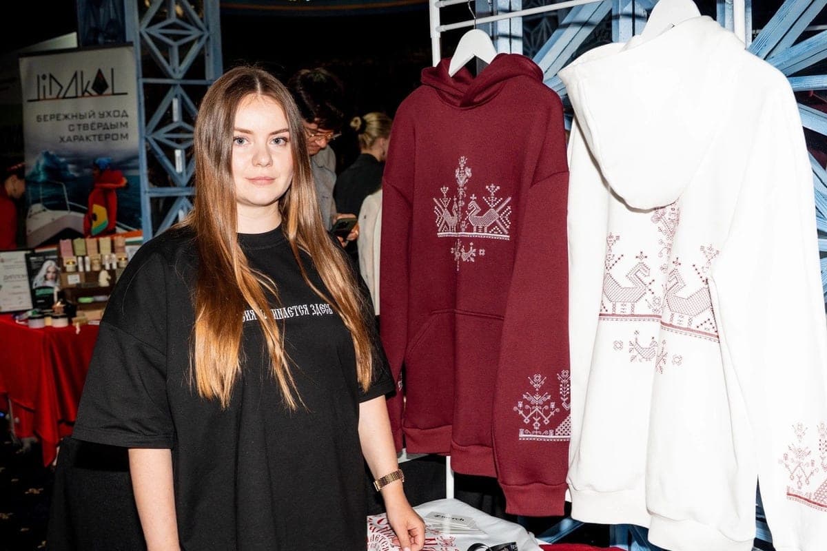 Pskovka Anastasia Chugunova received a certificate for the development of her own brand