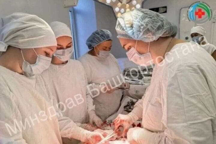 Ufa doctors saved the lives of a woman and her baby
