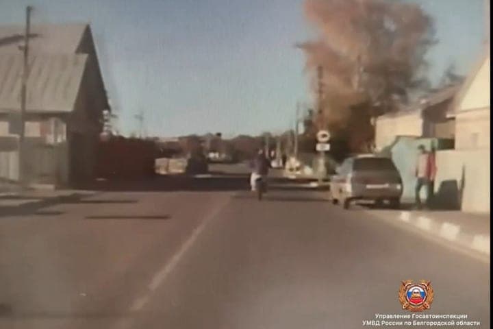 В Алексеевском округе поймали пьяного мотоциклиста без прав