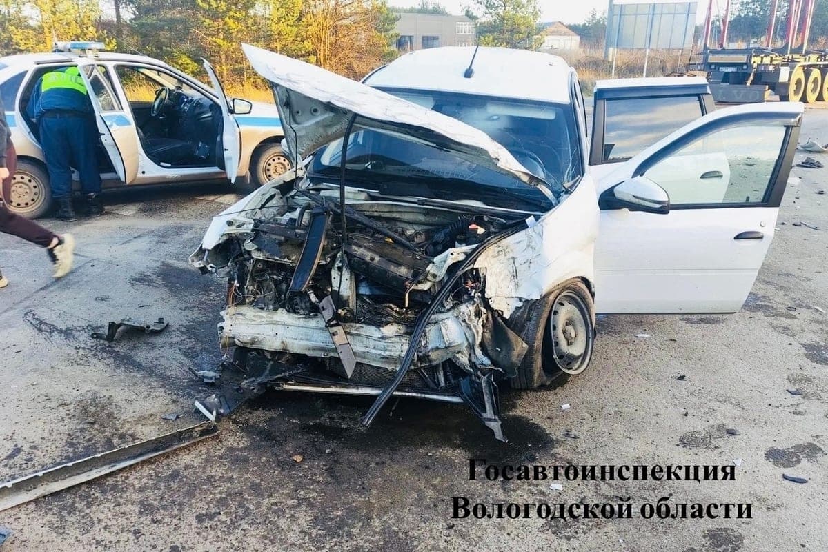 Quatre personnes ont été blessées dans un accident dans la région de Vologida