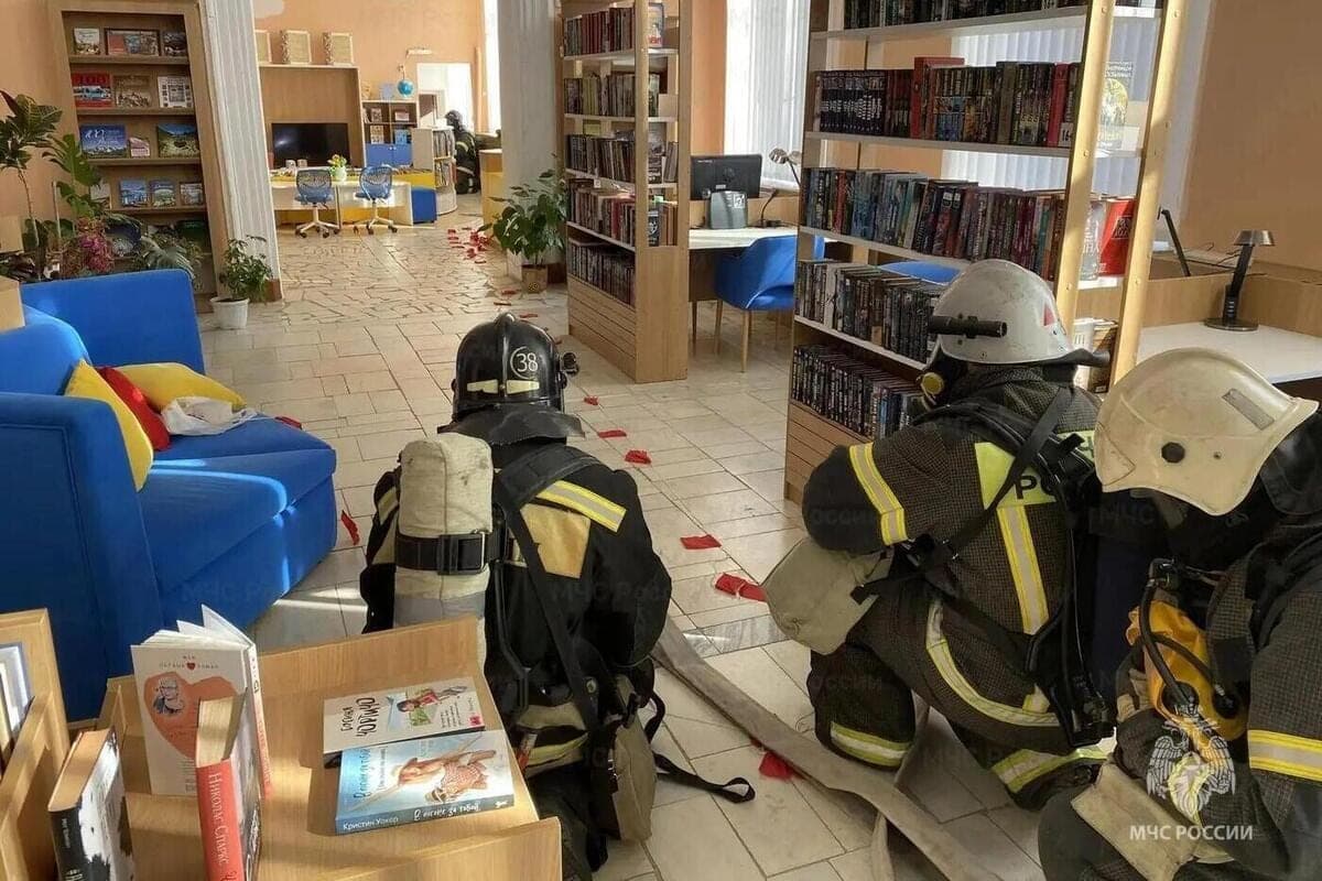 In the House of Culture in Nikolsk conducted a fire and tactical exercise