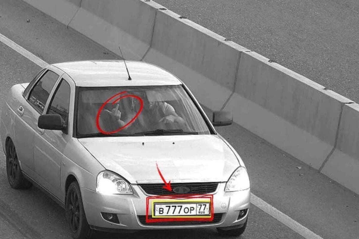 In Dagestan arrested the driver who showed the middle finger