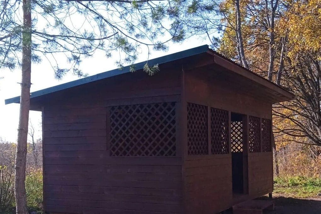 In the village of Blyasino Krasnogorod district improved the territory of family recreation