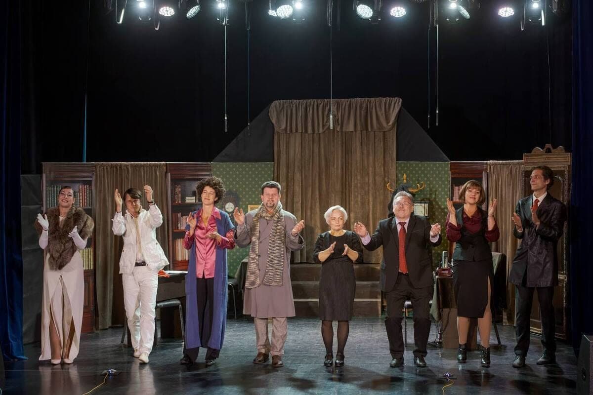 Theater Studio “Element” presented Serpukhovich new comedy positions