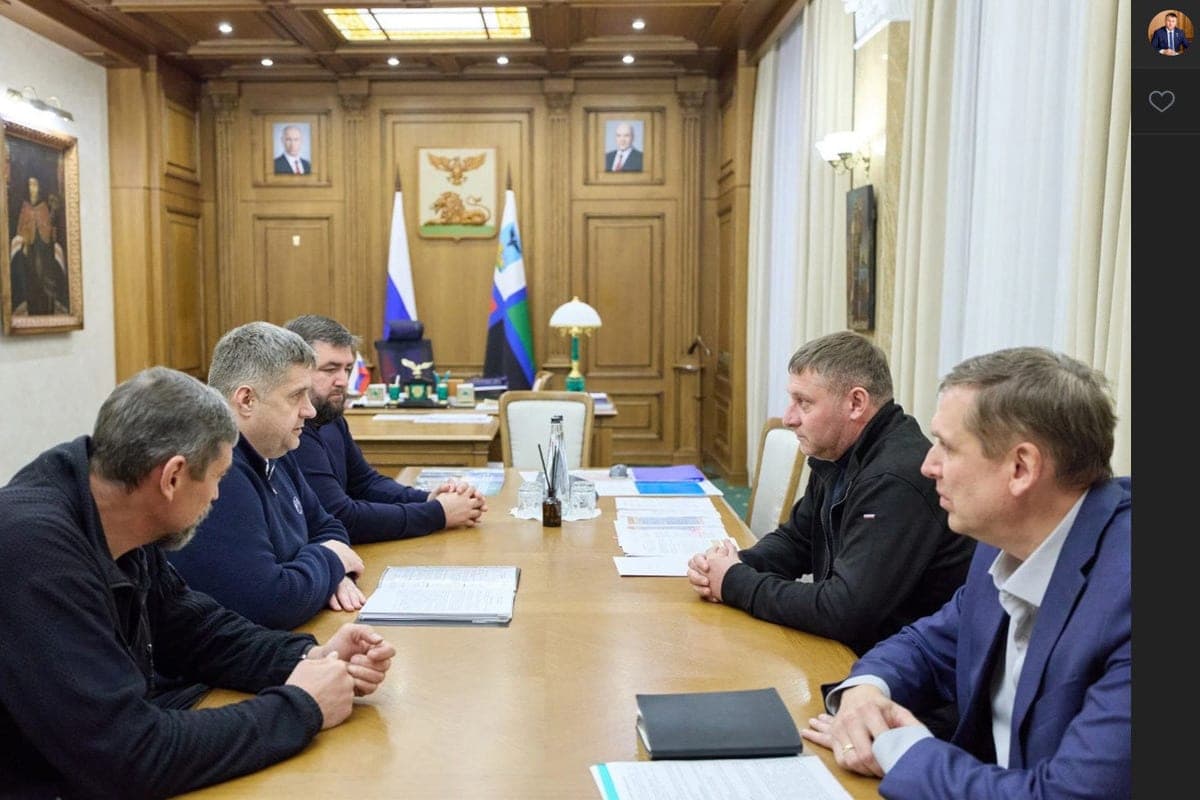 Shuvaev discussed the development of the region with the head of the Federal Road Agency