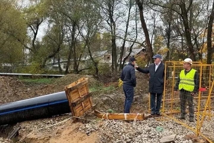 Калуга обновляет коллектор без раскопок