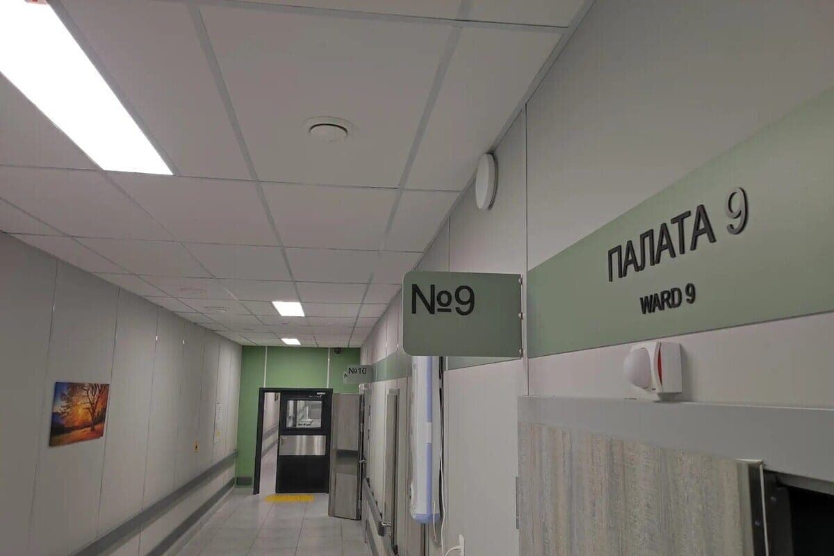 In the Elizarov hospital patients complained of cockroaches