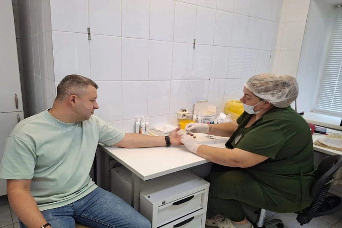 More than 600 people joined the donor action in the Tula region