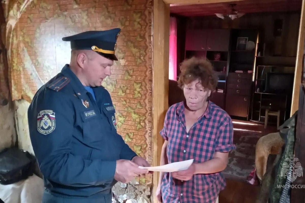 В Курской области в пожарах погибли 23 человек из группы риска