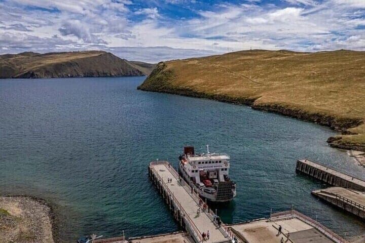 Ferries to Olkhon can go with interruptions due to bad weather on Lake Baikal