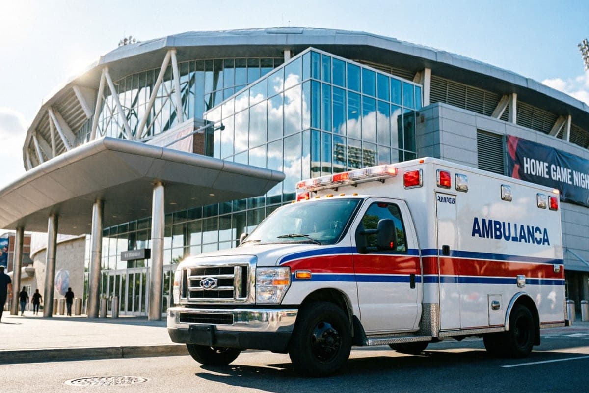 In the United States, eleven people were injured in a crowd during a match