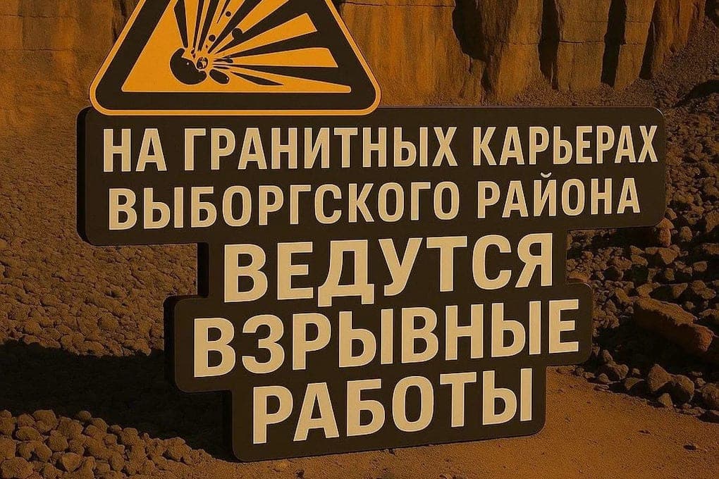 In the quarries of the Kamennogorsk settlement and in the career of "Erkil" will explode 4 days