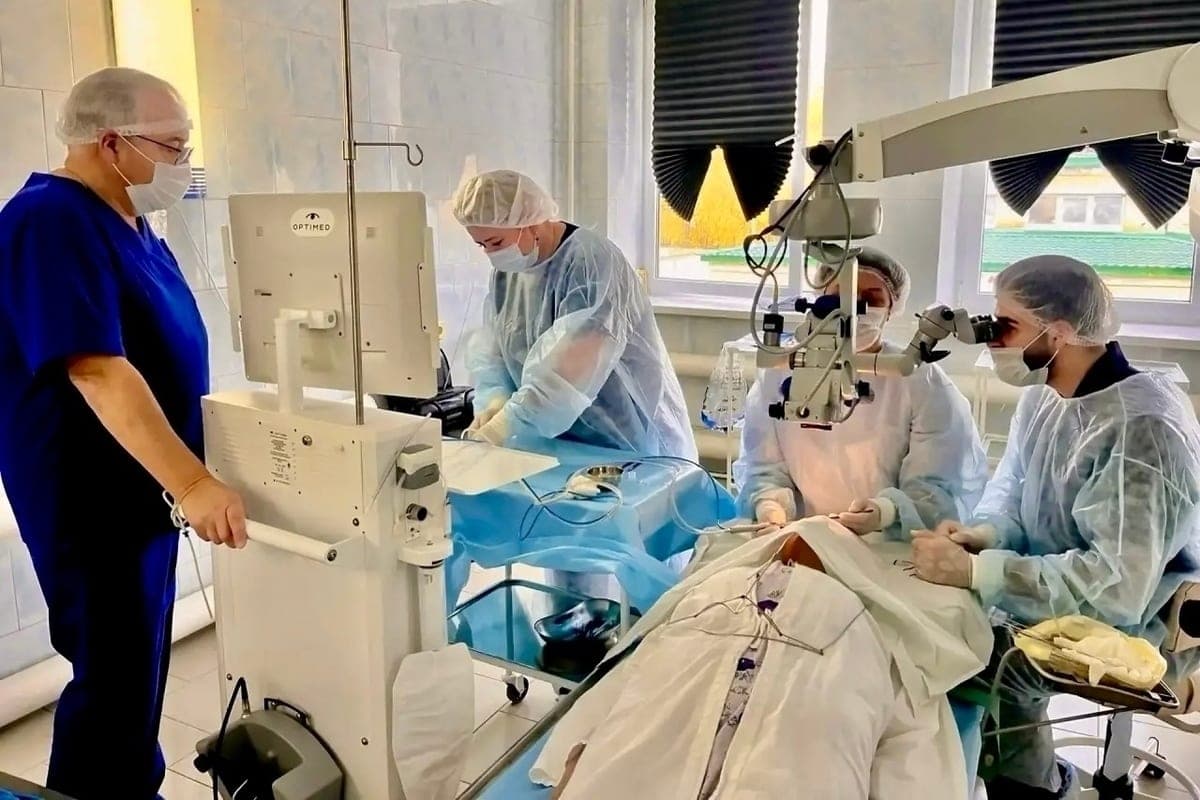 In Orel at the hospital. Semashko resumed surgical treatment of cataracts