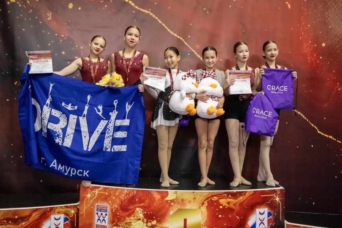 Cheer athletes from Buryatia won medals at competitions in Yuzhno-Sakhalinsk