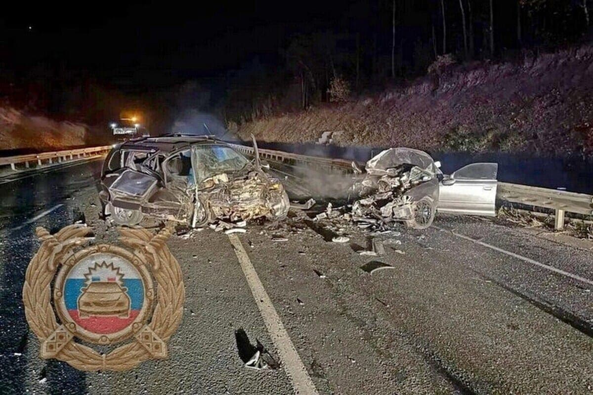 Жесткое лобовое ДТП под Вольском унесло жизнь водителя