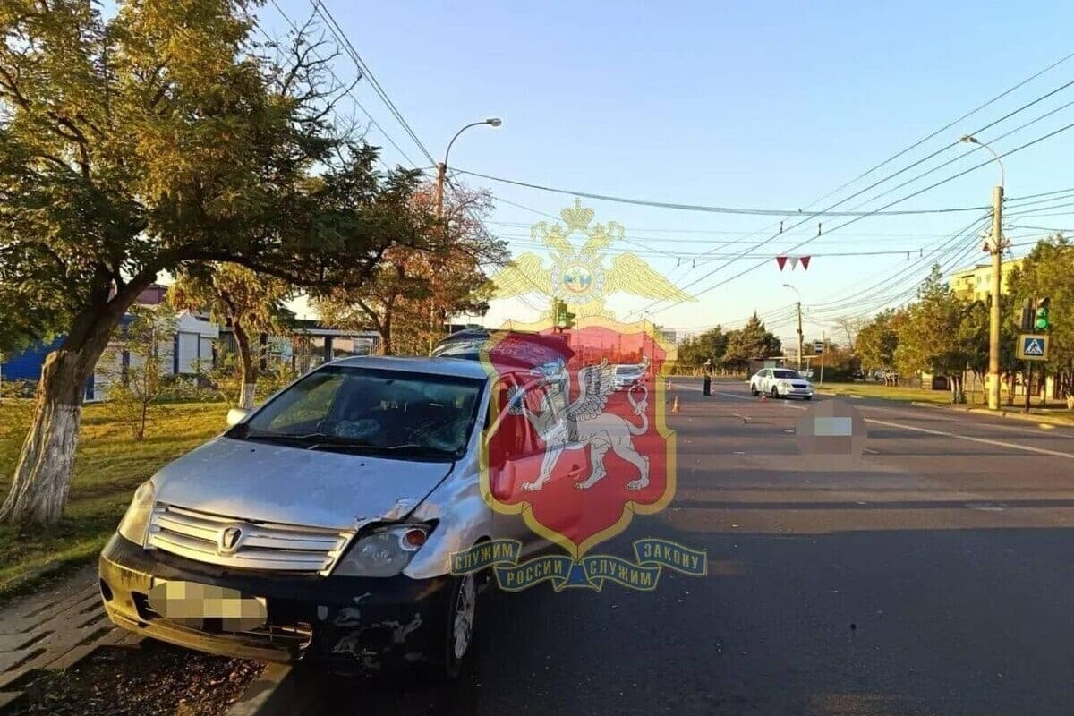 In Kerch on a pedestrian crossing to death shot down an elderly man