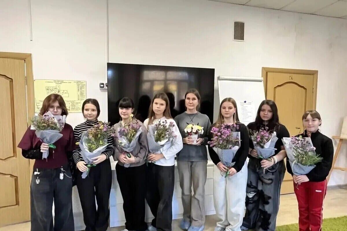 A Serpukhov a tenu une classe de maître en floristique