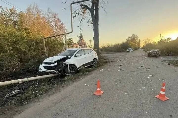 In Kursk in the accident suffered a minor passenger Hyundai