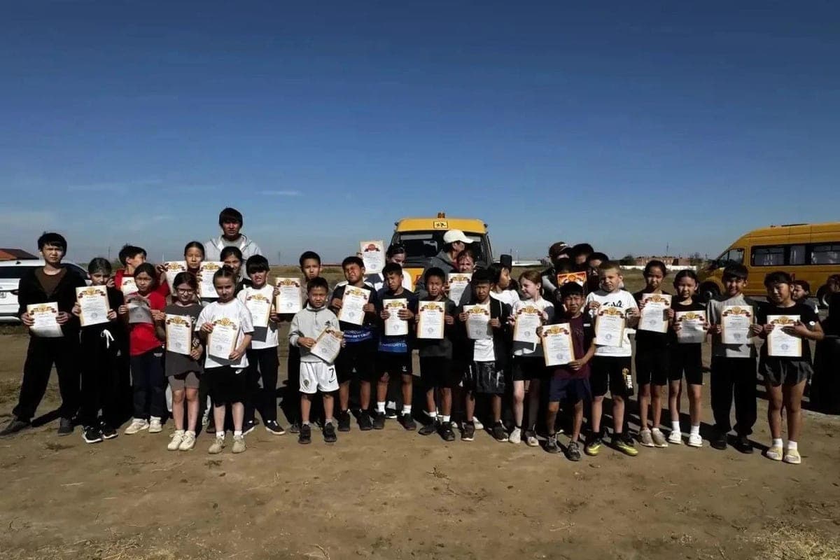 In the area of Kalmykia identified the strongest young runners