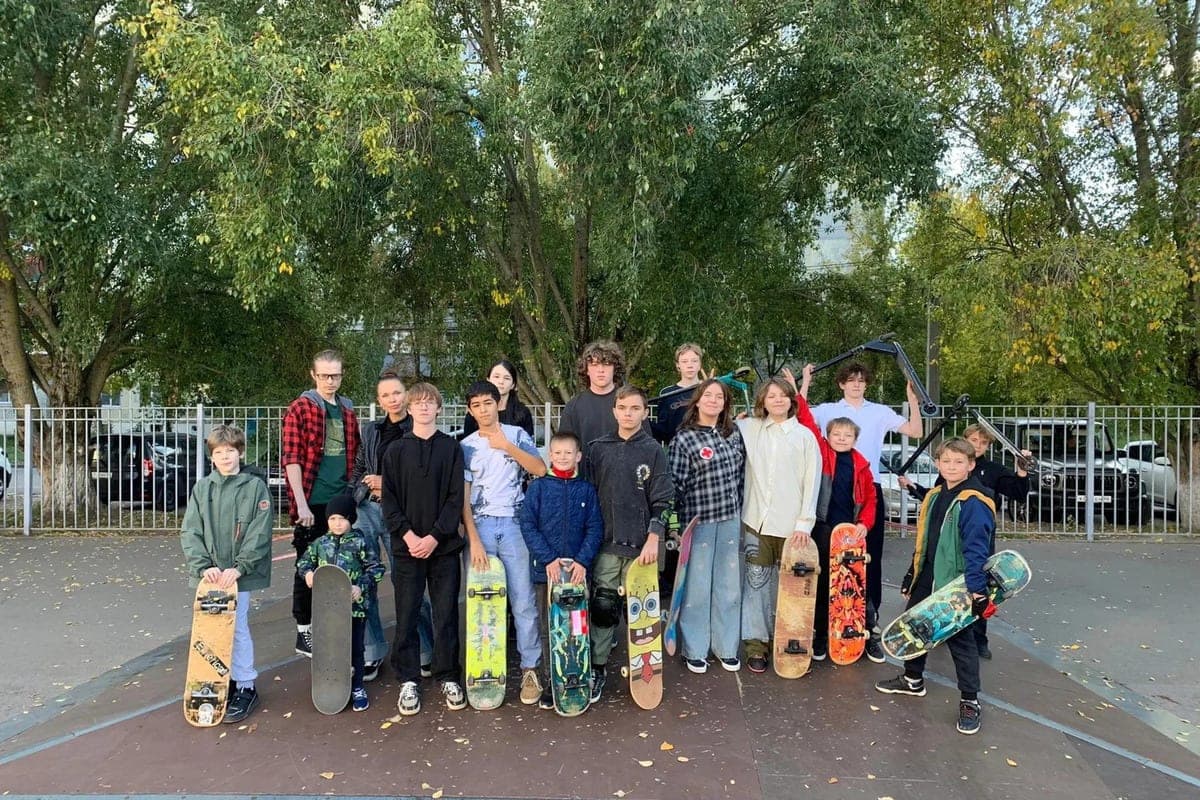 In Kursk in “Helios” are waiting for pupils in a free skateboarding school