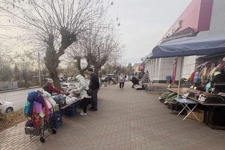 In Kirov checked street vendors near the Central market