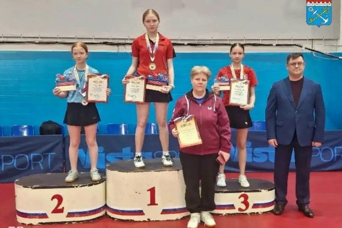 Athlète de Podporozhye a remporté le tournoi TOP-12 en tennis de table